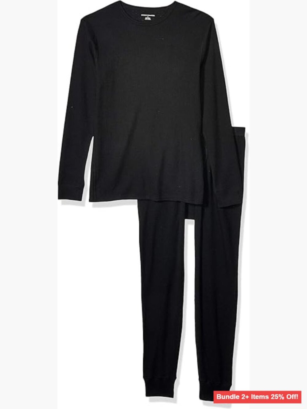 Men's Thermal Underwear Set Slim Fit Waffle Knit Long Johns